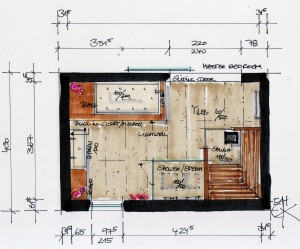 sketch_bathroom planning_family bathroom_en