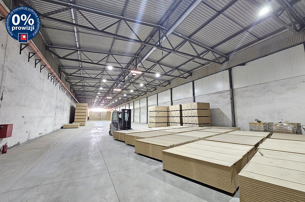strefa składowania materialów w nieruchomości komercyjnej do wyanjmu Inowrocław