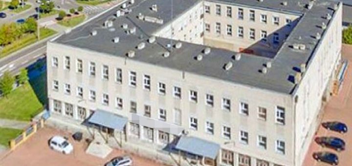 widok z lotu ptaka na nieruchomość inwestycyjną do sprzedaży Suwałki