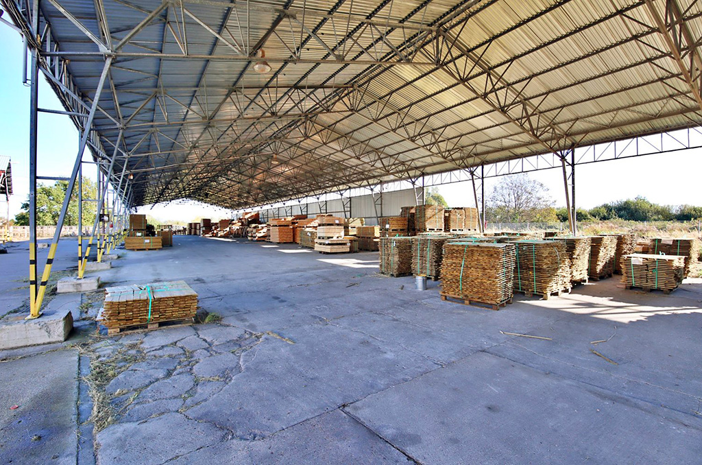 fragment magazynu na terenie nieruchomości inwestycyjnej do wynajmu Gorzów Wielkopolski