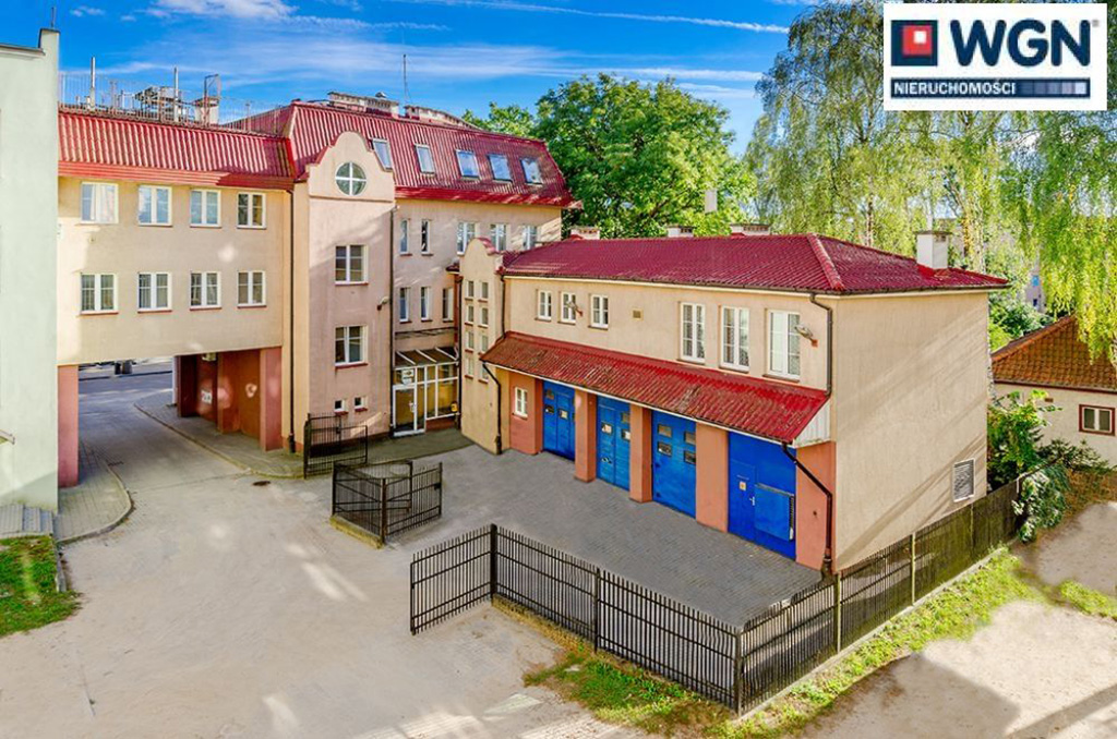 widok z lotu ptaka na nieruchomość inwestycyjną na sprzedaż Mazury