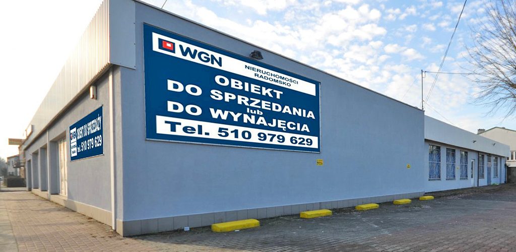 nowoczesna bryła nieruchomości inwestycyjnej do sprzedaży Piotrków Trybunalski (okolice)