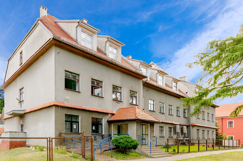 główne wejście do nieruchomości inwestycyjnej na sprzedaż Bolesławiec (okolice)