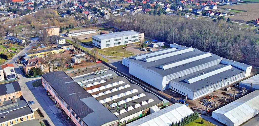 widok z lotu ptaka na nieruchomość inwestycyjną do sprzedaży Poznań okolice