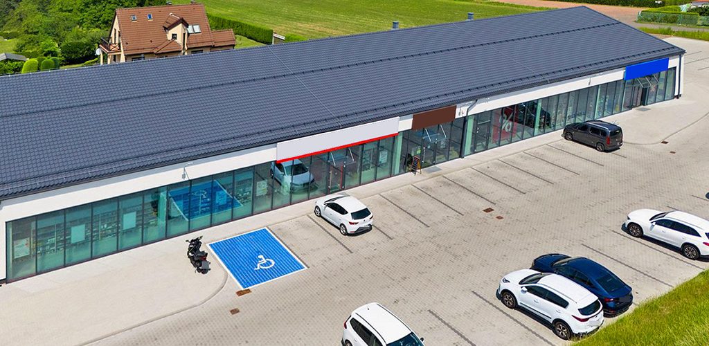 widok z lotu ptaka na nieruchomość inwestycyjną do sprzedaży Katowice (okolice)