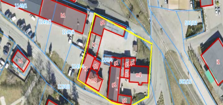 widok z lotu ptaka na nieruchomość inwestycyjną do sprzedaży Opole (okolice)