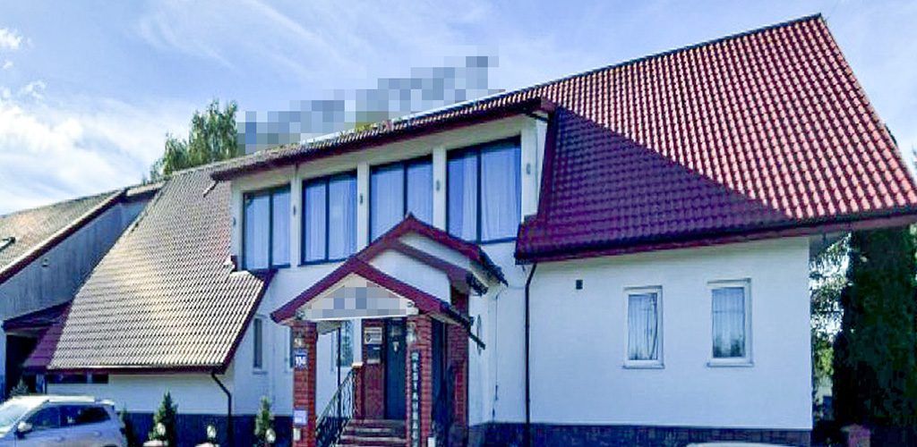 frontowa elewacja nieruchomości inwestycyjnej do sprzedaży Łódź (okolice)