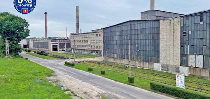 widok z lotu ptaka na nieruchomość inwestycyjną do sprzedaży Nieruchomość inwestycyjna do sprzedaży Opole (okolice)