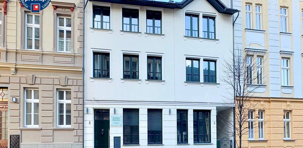frontowa elewacja nieruchomości inwestycyjnej do sprzedaży Bielsko-Biała