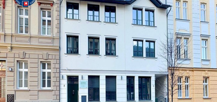 frontowa elewacja nieruchomości inwestycyjnej do sprzedaży Bielsko-Biała