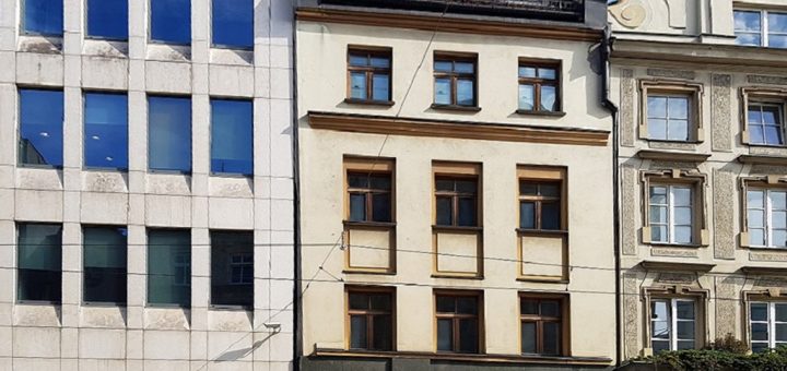 frontowa elewacja nieruchomości inwestycyjnej do sprzedaży Wrocław