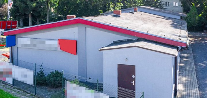 widok z lotu ptaka na nieruchomość inwestycyjną do sprzedaży Poznań okolice