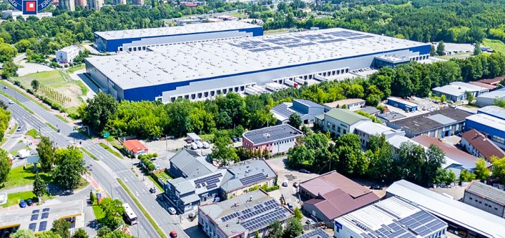 widok z lotu ptaka na nieruchomość komercyjną na sprzedaż Katowice okolic
