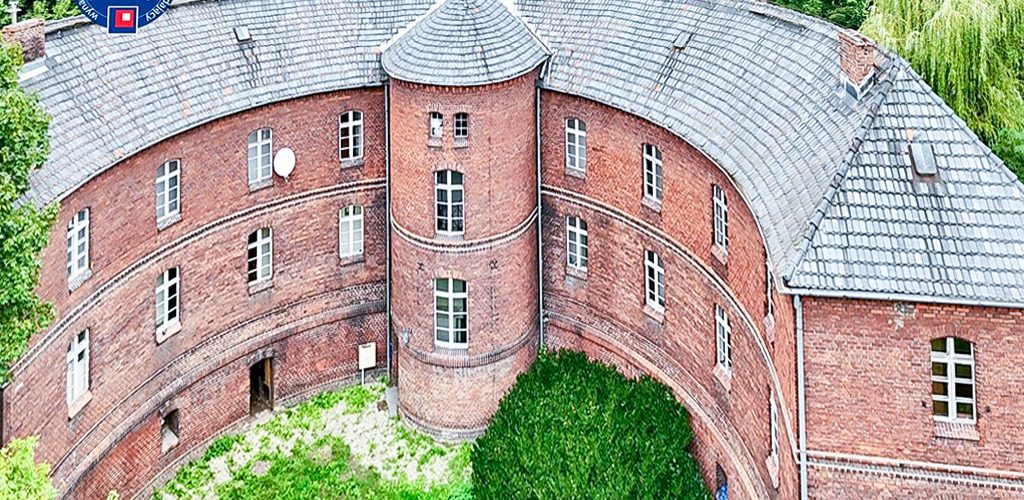 widok z lotu ptaka na nieruchomość inwestycyjną do sprzedaży Kędzierzyn-Koźle