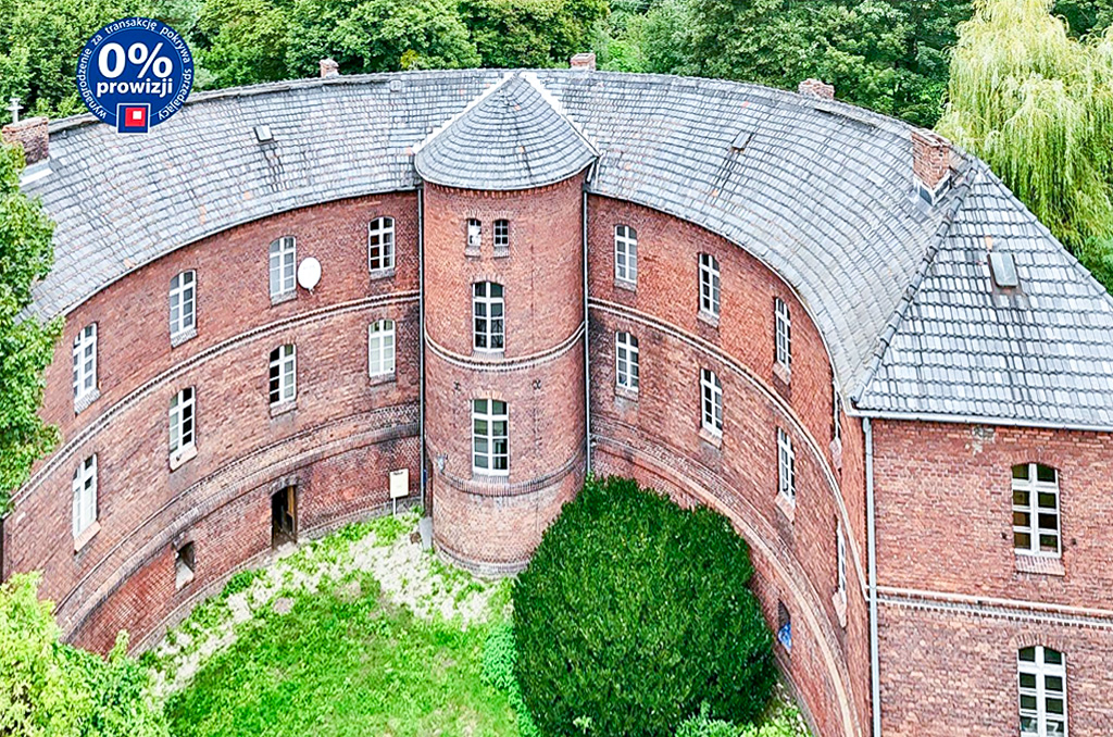 widok z lotu ptaka na nieruchomość inwestycyjną do sprzedaży Kędzierzyn-Koźle