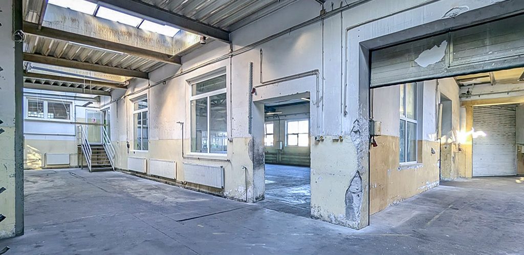 industrialne wnętrze nieruchomości inwestycyjnej do sprzedaży Toruń okolice