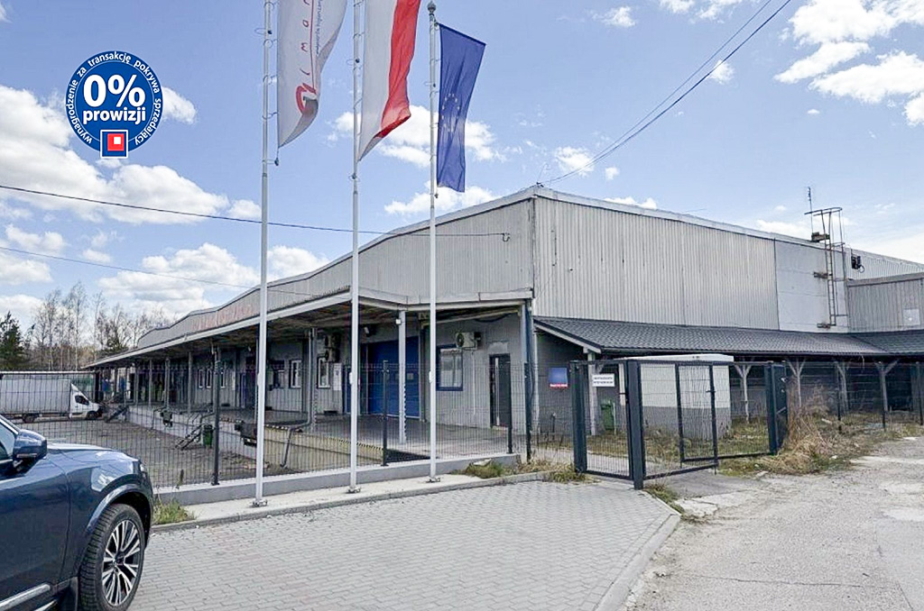 reprezentacyjne wjazd na teren nieruchomości komercyjnej do sprzedaży Katowice okolice
