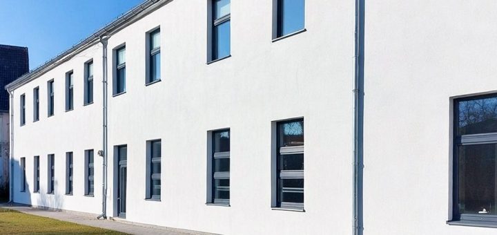 frontowa elewacja nieruchomości inwestycyjnej do sprzedaży Zielona Góra okolice