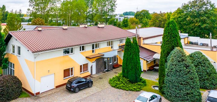 widok z lotu ptaka na nieruchomość inwestycyjną do sprzedaży Słupsk