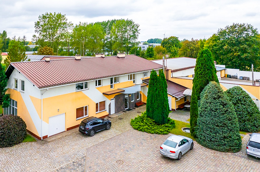 widok z lotu ptaka na nieruchomość inwestycyjną do sprzedaży Słupsk