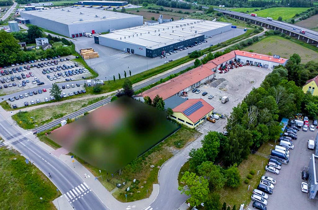 imponująca powierzchnia nieruchomości inwestycyjnej do sprzedaży Elbląg
