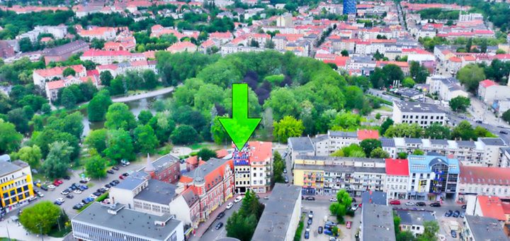 ścisłe centrum, gdzie znajduje się nieruchomość inwestycyjna na sprzedaż Gorzów Wielkopolski