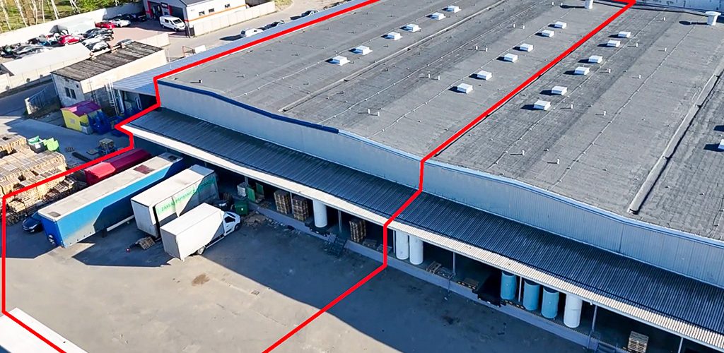 widok z lotu ptaka na nieruchomość inwestycyjną do sprzedaży Katowice okolice