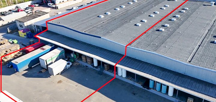 widok z lotu ptaka na nieruchomość inwestycyjną do sprzedaży Katowice okolice