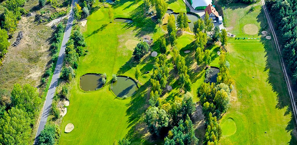 widok z lotu ptaka na nieruchomość inwestycyjną do sprzedaży Konin okolice