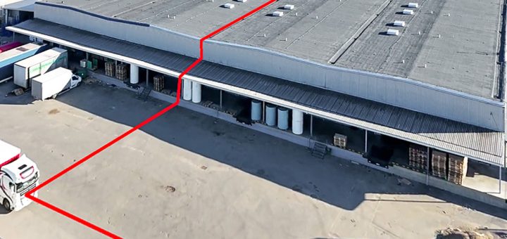 widok z lotu ptaka na nieruchomość inwestycyjną do sprzedaży Katowice okolice