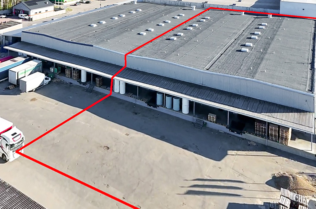 widok z lotu ptaka na nieruchomość inwestycyjną do sprzedaży Katowice okolice