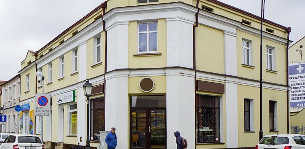 imponująca bryła nieruchomości inwestycyjnej do sprzedaży Konin