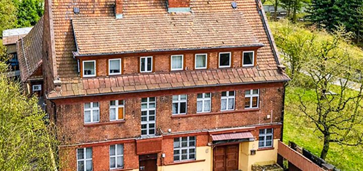 widok z lotu ptaka na nieruchomość inwestycyjną do sprzedaży Katowice okolice
