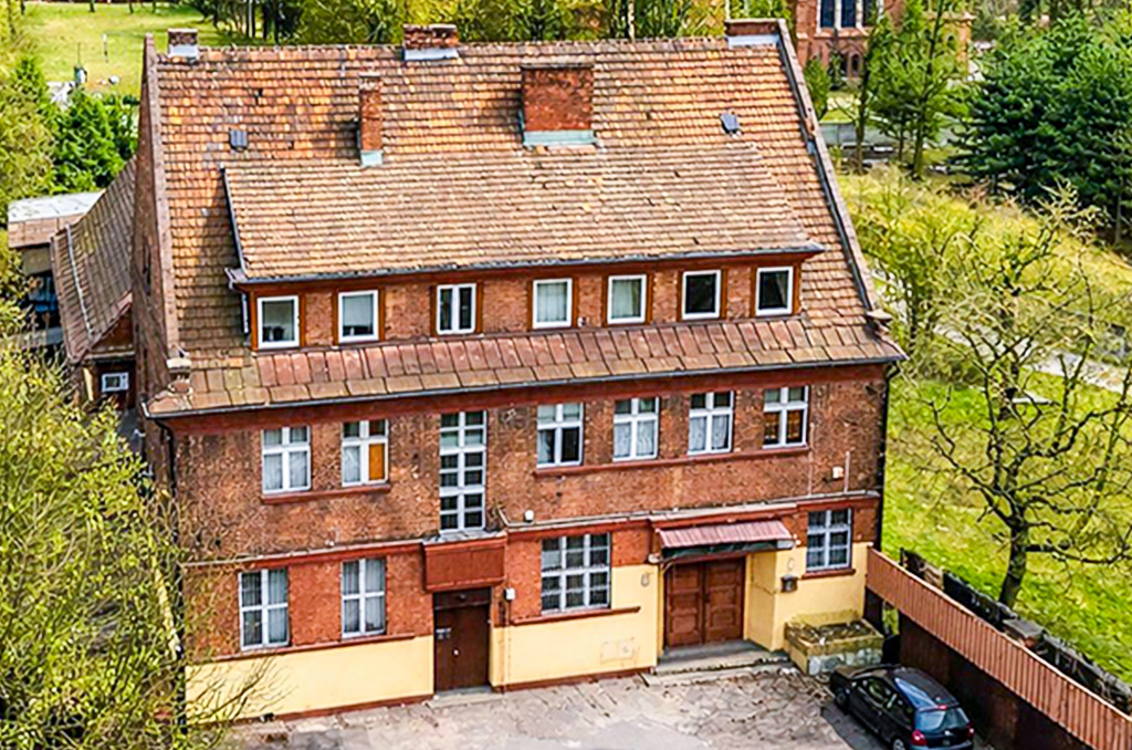 widok z lotu ptaka na nieruchomość inwestycyjną do sprzedaży Katowice okolice