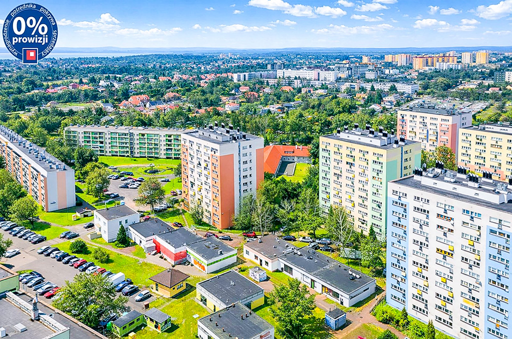 widok z lotu ptaka na nieruchomość komercyjną na wynajem Katowice (okolice)
