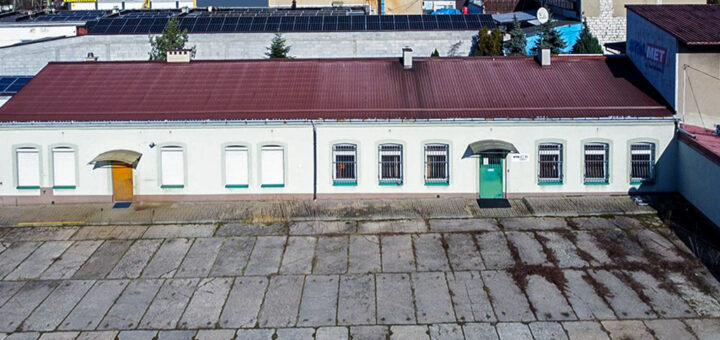 widok z lotu ptaka na nieruchomość inwsestycyjną do sprzedaży Częstochowa