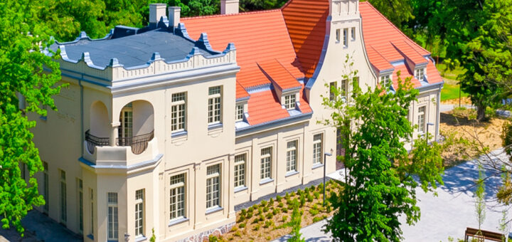 widok z lotu ptaka na nieruchomość inwestycyjną do sprzedaży Wielkopolska