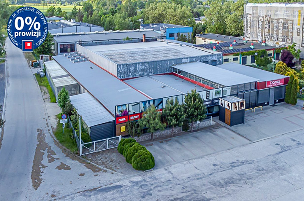 widok z lotu ptaka na nieruchomość inwestycyjną do sprzedaży Legnica (okolice)