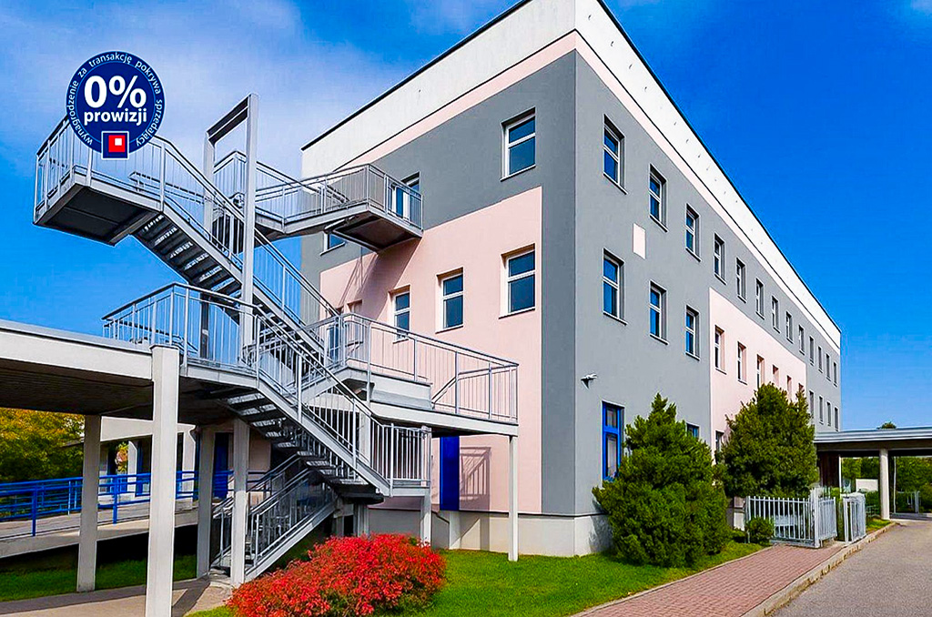 Futurystyczna bryła nieruchomości inwestycyjnej na sprzedaż Katowice okolice