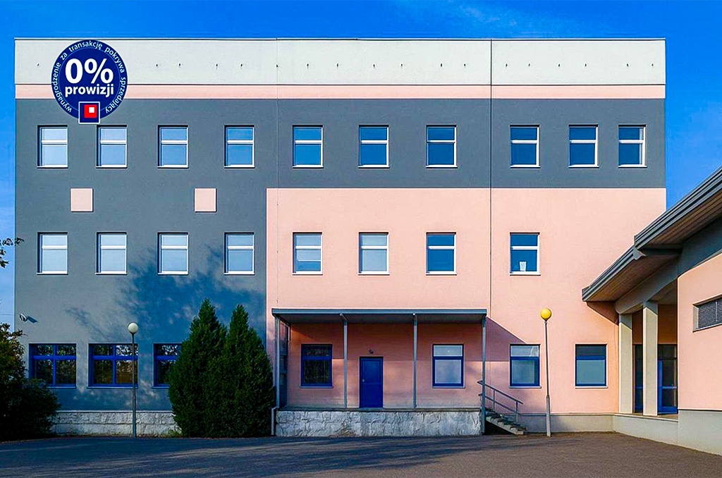 Frontowa elewacja nieruchomości inwestycyjnej do sprzedaży Katowice okolice