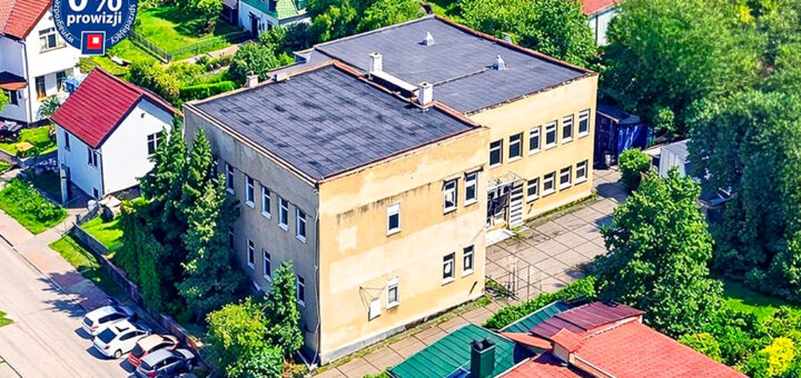 Widok z lotu ptaka na nieruchomość inwestycyjną do sprzedaży Bielsko Biała