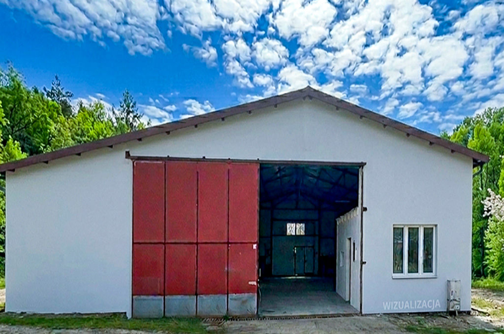 wjazd na teren nieruchomości inwestycyjnej do wynajęcia Słupsk