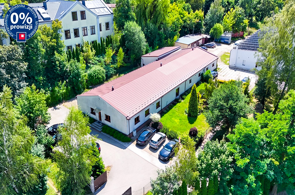 widok z góry na nieruchomość inwestycyjną do sprzedaży Katowice (okolice)