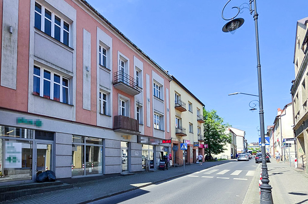 widok z perspektywy ulicy na nieruchomość inwestycyjną na sprzedaż Kraków (okolice)