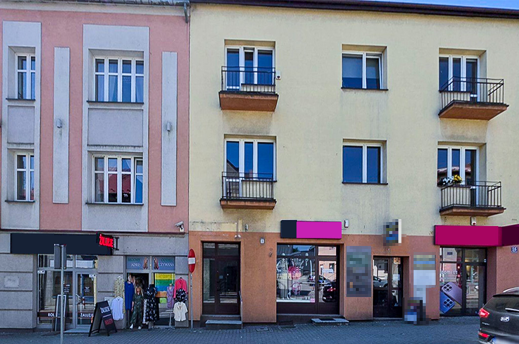 frontowa elewacja nieruchomości inwestycyjnej do sprzedaży Kraków (okolice)