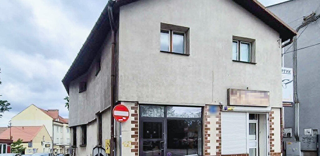 frontowa elewacja nieruchomości inwestycyjnej do sprzedaży Rzeszów (okolice)