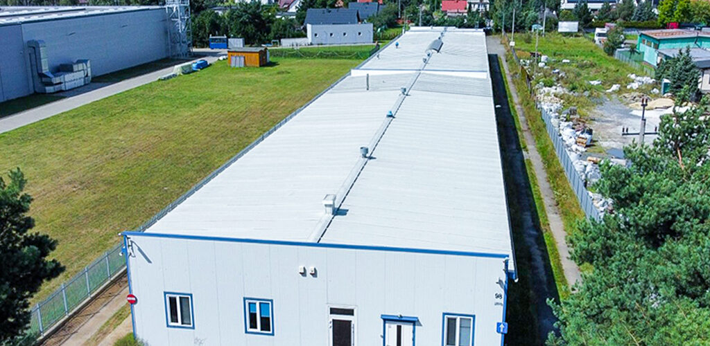 widok z lotu ptaka na nieruchomość inwestycyjną do sprzedaży do sprzedaży Toruń (okolice)