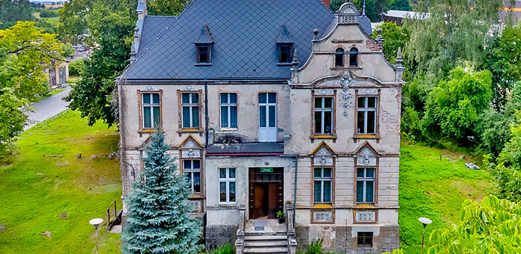 widok z lotu ptaka na nieruchomość inwestycyjną do sprzedaży Gorzów Wielkopolski (okolice)