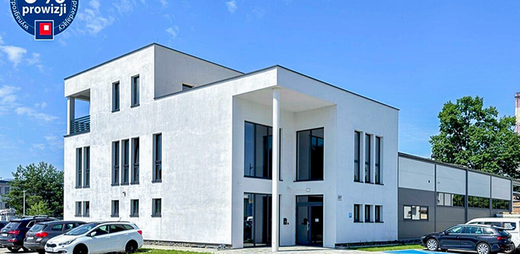 nowoczesna bryła nieruchomości komercyjnej na sprzedaż Katowice (okolice)