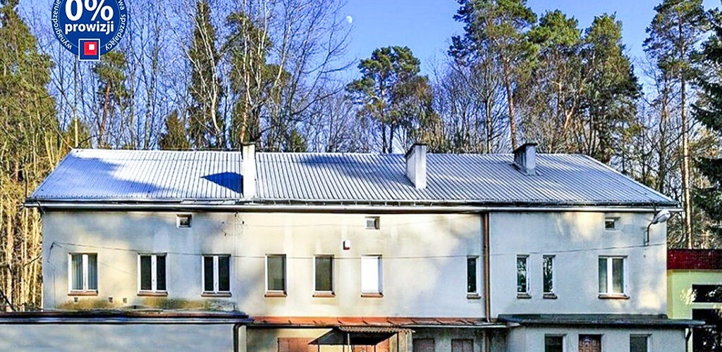 widok z przodu na nieruchomość inwestycyjną do sprzedaży Olsztyn